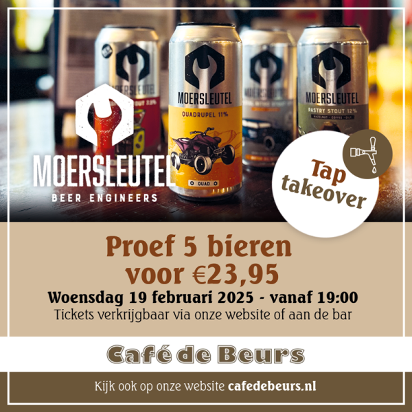 Moersleutel Tap Takeover